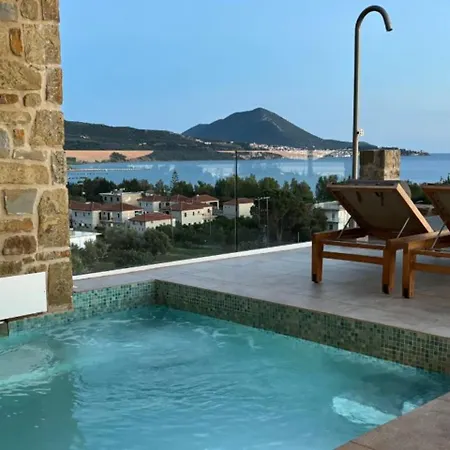 Hills - Luxury With Private Pool, Garden & Seaview * Gialova