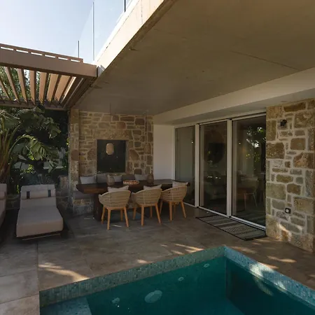 Hills - Luxury With Private Pool, Sauna, Garden & Seaview Casa vacanze Gialova