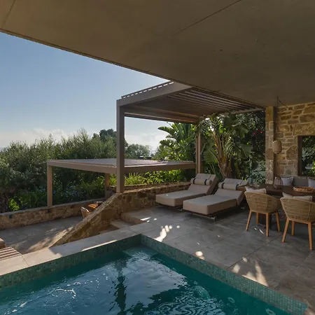 Hills - Luxury With Private Pool, Sauna, Garden & Seaview Casa vacanze Gialova